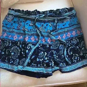 Loft elastic shorts Floral
